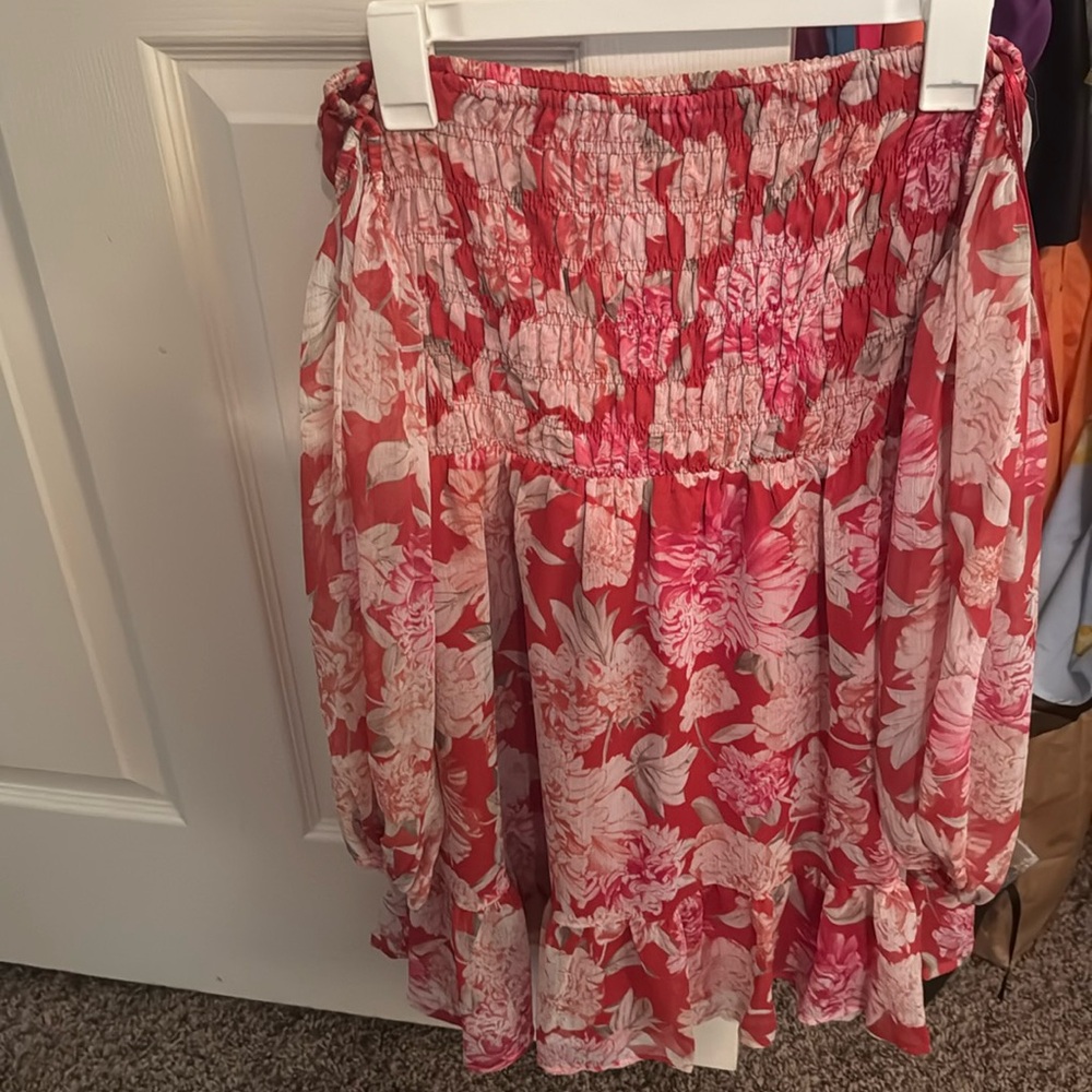 Express off the shoulder dress
